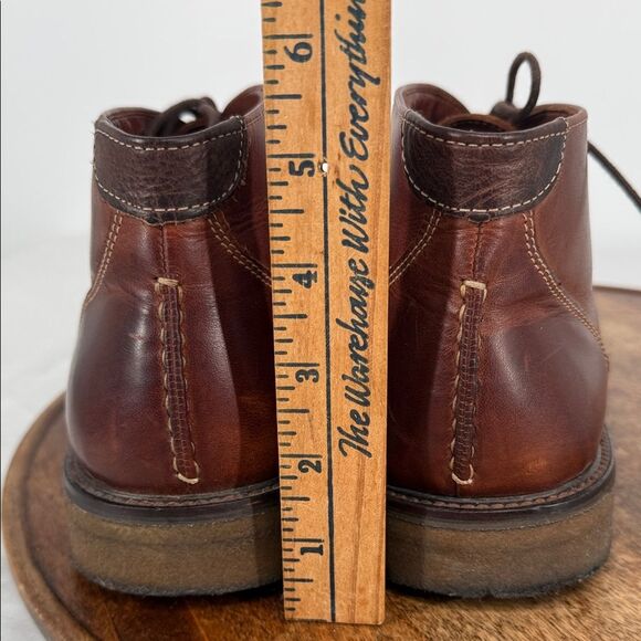 Johnston & Murphy Copeland Men\'s Chukka Boots Brown Leather Crepe Soles Size 10M Johnston & Murphy Mens 9 1/2 M Copeland‎ Brown Leather  main image 2